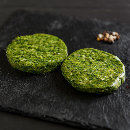 Burguer de Pollo y Espinacas